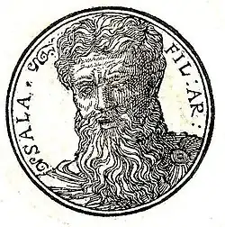 Портрет из сборника биографий Promptuarium iconum insigniorum, 1553