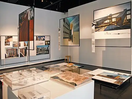 Выставочный зал современных архитектурных достижений