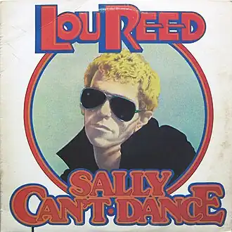 Обложка альбома Лу Рида «Sally Can’t Dance» (1974)