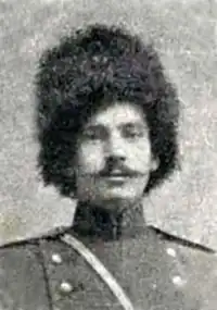 подпоручик Дмитрий Николаевич Сальников, раненый в 1905 г. в боях под Мукденом.