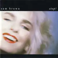Обложка альбома Сэм Браун «Stop!» (1988)