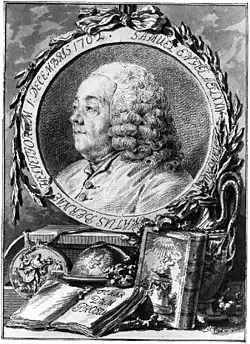 Портрет Самуэля Энгеля. 1776. Бумага, тушь, перо, кисть. Национальная библиотека, Берн