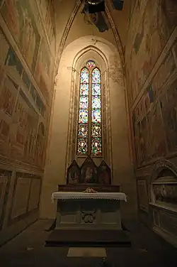 Капелла Перуцци. Общий вид