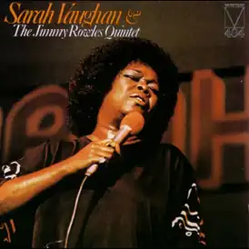 Обложка альбома Сары Воан и квинтета Джимми Роулза «Sarah Vaughan with the Jimmy Rowles Quintet» (1974)