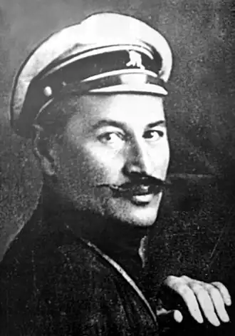 Саракаев Ибрагим-Бек в форме царской армии