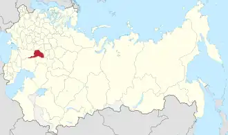 Саратовская губерния на карте