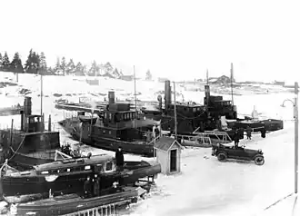 Сатакундская флотилия, г. Тампере, 1917 г.