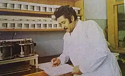 Заведующий лабораторией режима орошения и техники полива СоюзНИХИ Ф. М. Саттаров