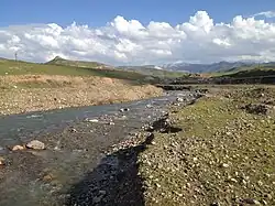 11. Река «Саукбулак» в низовьях, апрель 2014