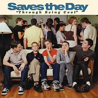 Обложка альбома группы Saves the Day «Through Being Cool» (1999)