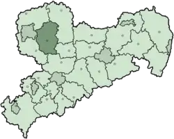 Мульденталь на карте