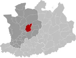 Расположение муниципалитета на карте провинции