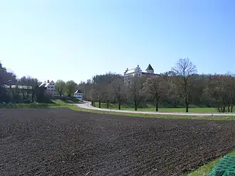 Вид замка с северо-восточной стороны