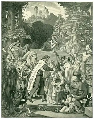 Швинд, Мориц фон «Возвращение графа Глейхена»