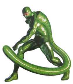 Мак Гарган / Скорпион на варианте обложки Miles Morales: Spider-Man vol. 2 #4 (март, 2023)Художник — Алекс Росс.