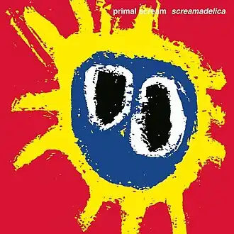 Обложка альбома Primal Scream «Screamadelica» (1991)