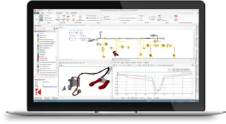 Скриншот программы SimulationX