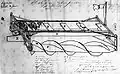 Чертёж машины Августина Труделя (1874)