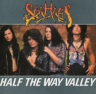 Обложка сингла Sea Hags «Half the Way Valley» (1989)