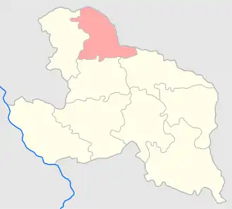 Соколовский уезд на карте