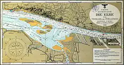 План застройки берегов Эльбы. 1938