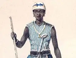 Фрагмент портрета работы Фредерика Форбса (1851)