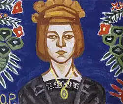 Автопортрет. 1912. Х., м. ИОХМ