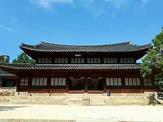 Павильон Согодан дворца Кёнгун, где была заключена королева Инмок
