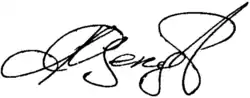 Изображение автографа