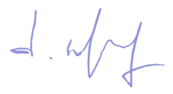 Изображение автографа