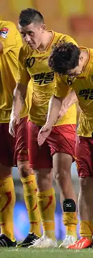 Джепаров играет за Эстеглала, август 2017 года