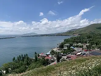 Вид от Севанаванк