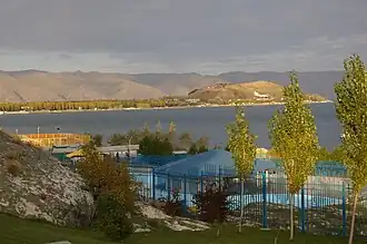 Вид на Севанский полуостров