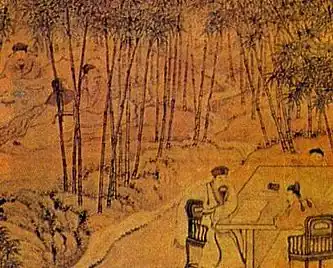 Семь мудрецов бамбуковой рощи.