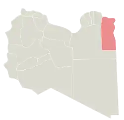 Эль-Бутнан на карте