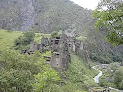 Шатилисцхали в селе Шатили