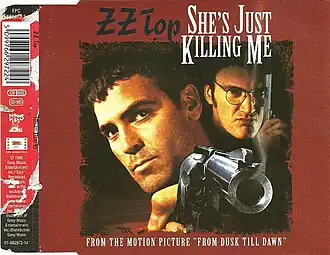 Обложка сингла ZZ Top «She's Just Killing Me» (1996)