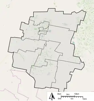 Шербакульский район на карте