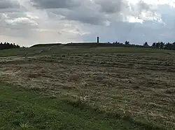 Шевардинский редут: вид с тыльной части