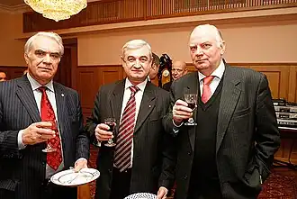 Генадий Шмаль,  Евгений Ягупец и Станислав Жизнин