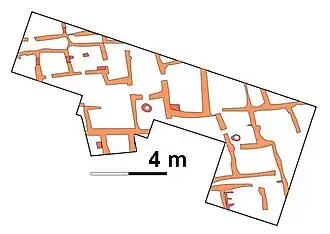 Место раскопок