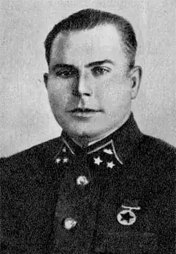 генерал-майор танковых войск А. Д. Штевнев