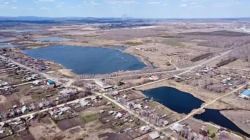 Шуралинский пруд в селе Шурала