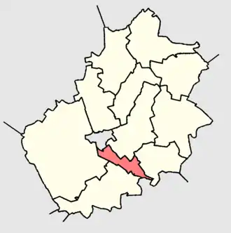 Шуруповское сельское поселение на карте