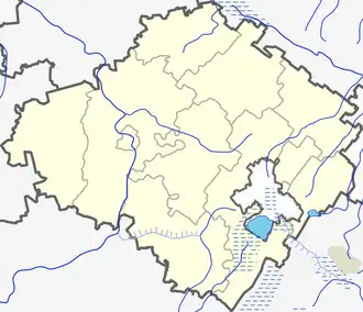 Шиленай на карте