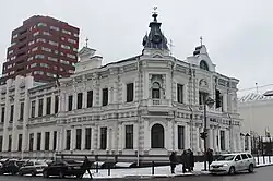 Перекресток улиц Сечевых Стрельцов и Шевченко