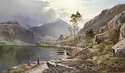 Сидни Ричард Перси Llyn-y-Ddinas, Северный Уэльс, 1873