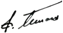 Изображение автографа