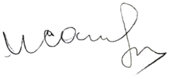 Изображение автографа