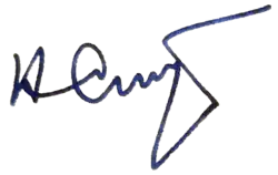 Изображение автографа